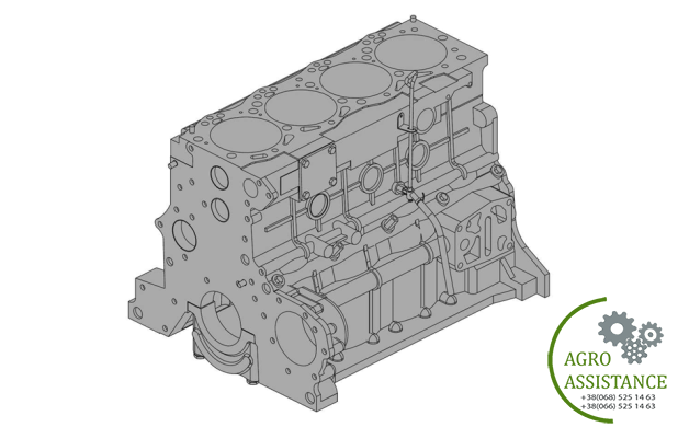 Блок цилиндров YTO-X904